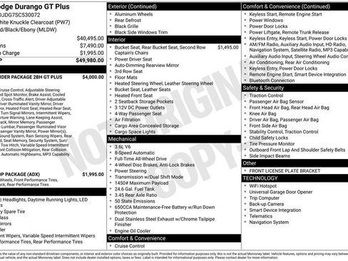 Used 2025 Dodge Durango GT AWD/4WD image 11