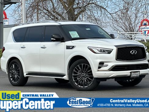 Used 2022 INFINITI QX80 Premium Select w/ Cargo Package image 1