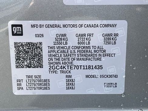New 2026 Chevrolet Silverado 3500 LT w/ True North Edition AWD/4WD image 27