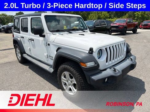 Used 2020 Jeep Wrangler Unlimited Sport S AWD/4WD image 4