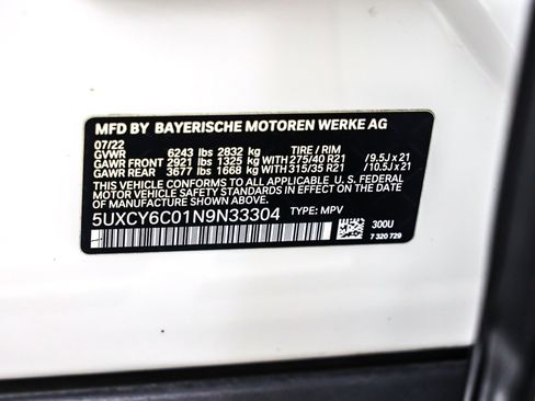 Used 2022 BMW X6 xDrive40i w/ Premium Package image 25