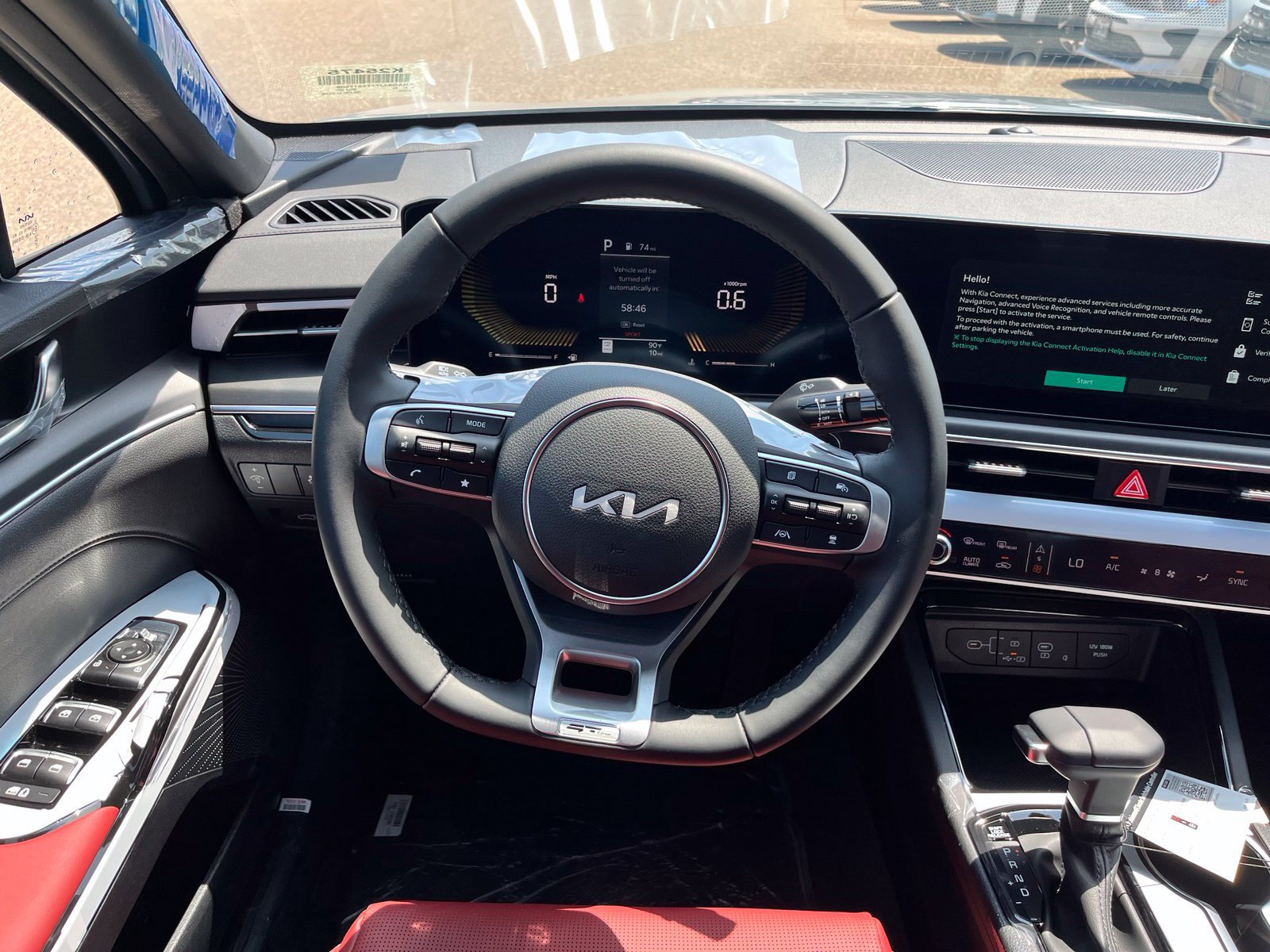 New 2026 Kia K5 GT-Line w/ GT-Line Red Interior Package FWD image 8