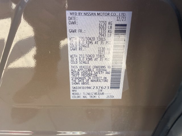 Used 2024 Nissan Pathfinder Platinum w/ Cargo Package AWD/4WD image 30