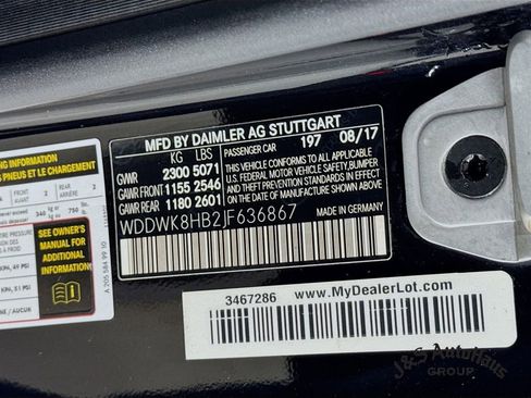 Used 2018 Mercedes-Benz C 63 AMG S w/ Multimedia Package image 40