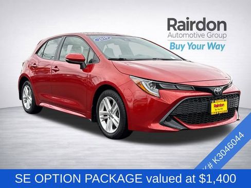 Used 2019 Toyota Corolla SE w/ SE Option Package image 2