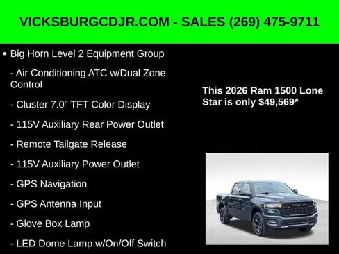 New 2026 RAM 1500 Big Horn image 16