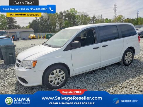 Used 2019 Dodge Grand Caravan SE w/ UConnect Hands-Free Group FWD image 1