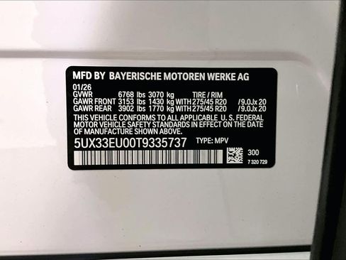 New 2026 BMW X5 M60i AWD/4WD image 12