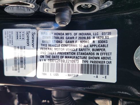 Used 2020 Honda Civic LX image 32