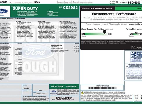 Used 2023 Ford F350 Lariat w/ Lariat Ultimate Package AWD/4WD image 3