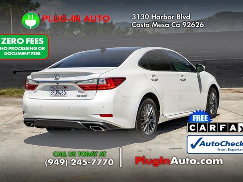 Used 2018 Lexus ES 350 w/ Navigation System Package FWD image 5