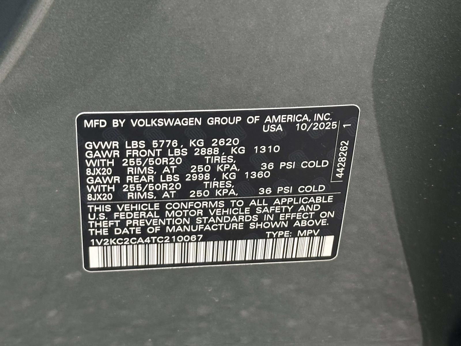 New 2026 Volkswagen Atlas Cross Sport SE AWD/4WD image 16