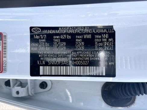 Used 2022 Hyundai Tucson SEL w/ Convenience Package FWD image 34