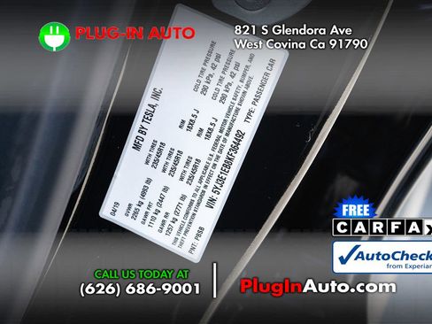 Used 2019 Tesla Model 3 Long Range image 10