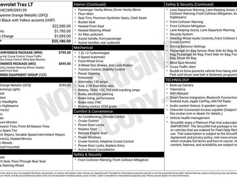 Used 2024 Chevrolet Trax LT w/ Driver Confidence Package FWD image 4