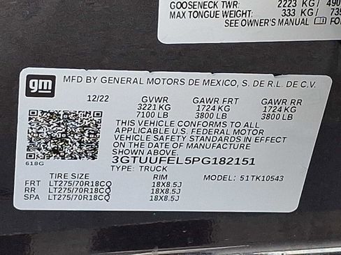 Used 2023 GMC Sierra 1500 AT4X image 26