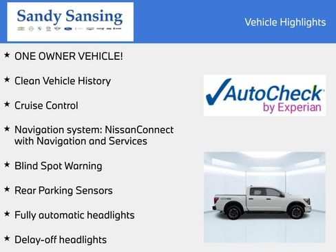 Used 2024 Nissan Titan PRO-4X w/ Off Road Protection Package AWD/4WD image 8