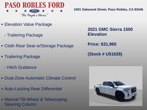Used 2021 GMC Sierra 1500 Elevation RWD image 6