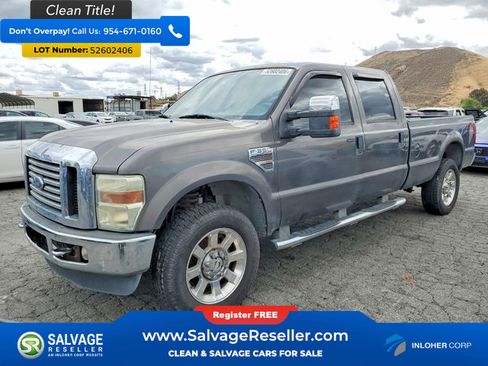 Used 2008 Ford F350 4x4 Crew Cab Super Duty image 1
