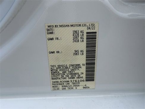 Used 2022 Nissan Altima 2.5 SR image 33