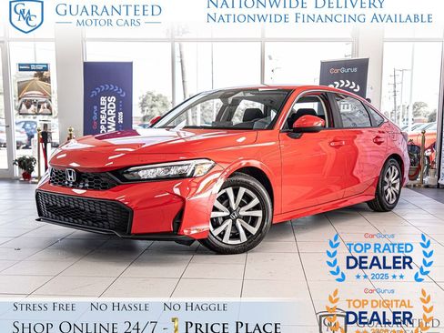 Used 2025 Honda Civic LX image 1
