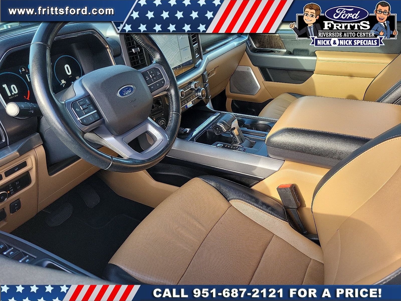 Certified 2023 Ford F150 Lariat w/ Equipment Group 502A High AWD/4WD image 4