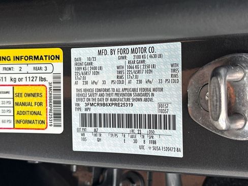 Certified 2023 Ford Bronco Sport Big Bend AWD/4WD image 34