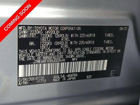 Used 2022 Toyota RAV4 XSE w/ XSE Grade Weather Package AWD/4WD image 14