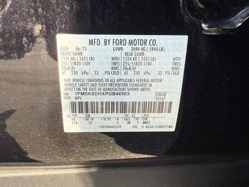 Certified 2023 Ford Explorer XLT w/ Equipment Group 202A AWD/4WD image 32