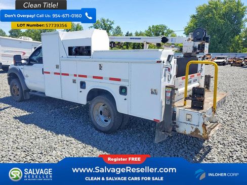Used 2016 Ford F550 2WD Regular Cab Super Duty image 3