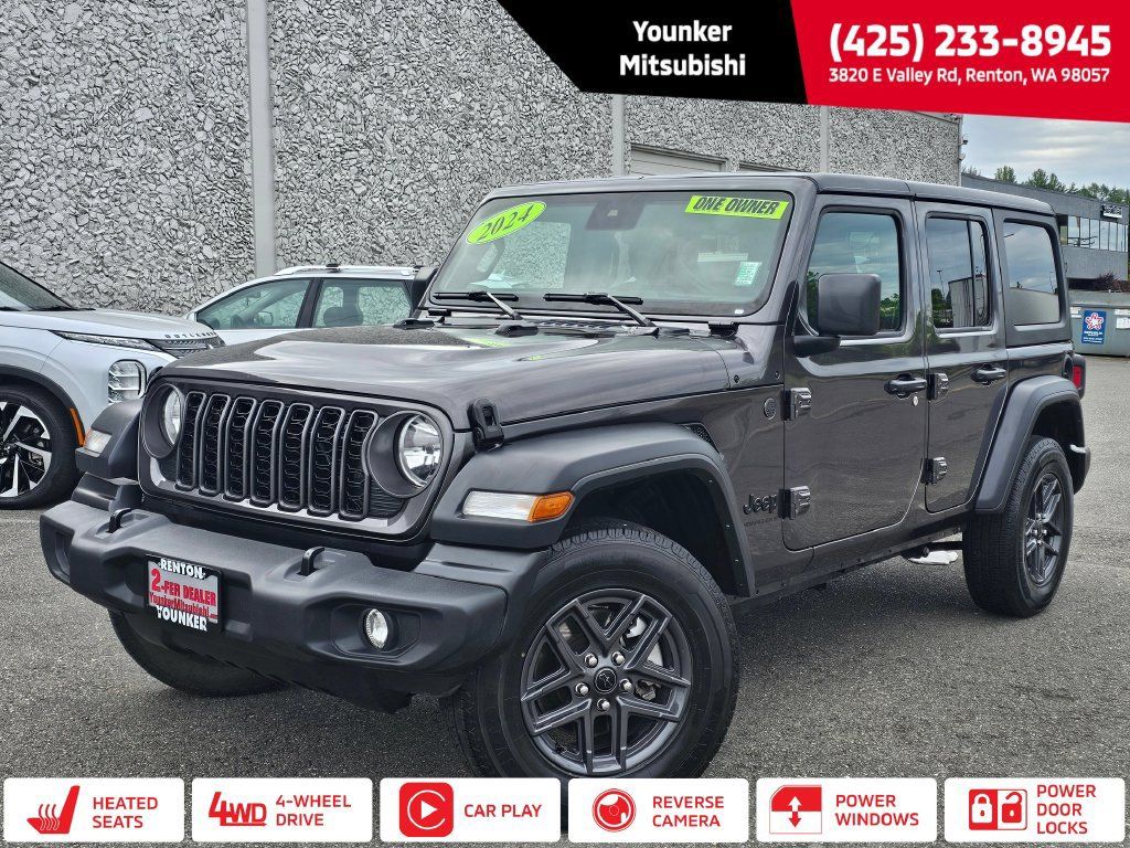 Used 2024 Jeep Wrangler Unlimited Sport AWD/4WD image 1