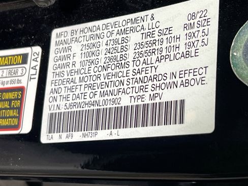 Used 2022 Honda CR-V Touring image 32