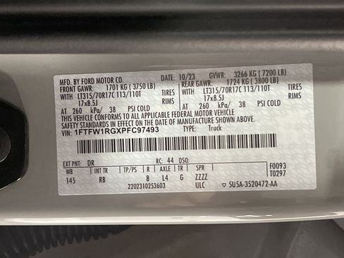 Used 2023 Ford F150 Raptor image 29