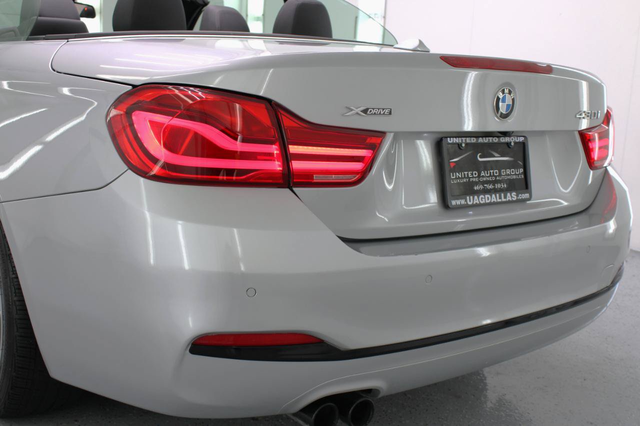 Used 2018 BMW 430i xDrive Convertible AWD/4WD image 24