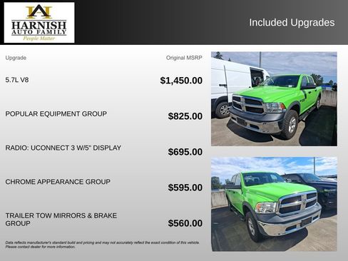 Used 2018 RAM 1500 Tradesman w/ Popular Equipment Group AWD/4WD image 4
