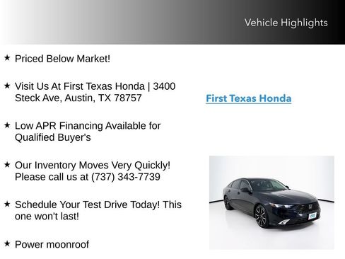 Used 2025 Honda Accord Touring image 10