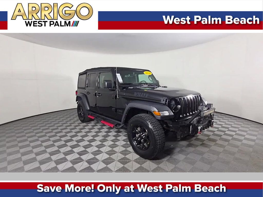 Used 2022 Jeep Wrangler Unlimited Sport AWD/4WD image 1