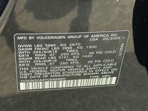 New 2026 Volkswagen Atlas Peak Edition AWD/4WD image 20