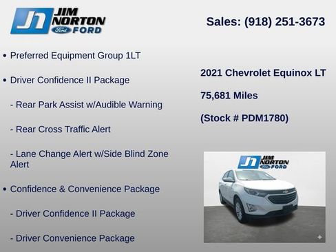 Used 2021 Chevrolet Equinox LT AWD/4WD image 8