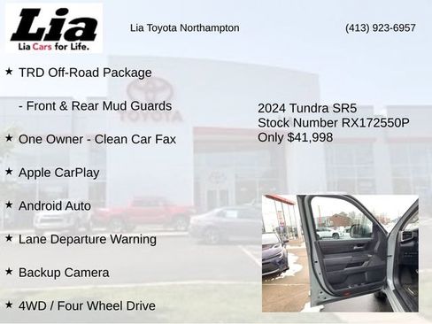 Used 2024 Toyota Tundra SR5 w/ TRD Off-Road Package image 7
