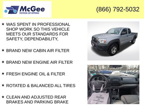 Used 2015 Toyota Tacoma 4x4 Access Cab w/ Convenience Package image 8