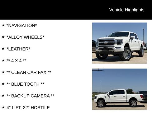 Used 2021 Ford F150 Limited AWD/4WD image 4