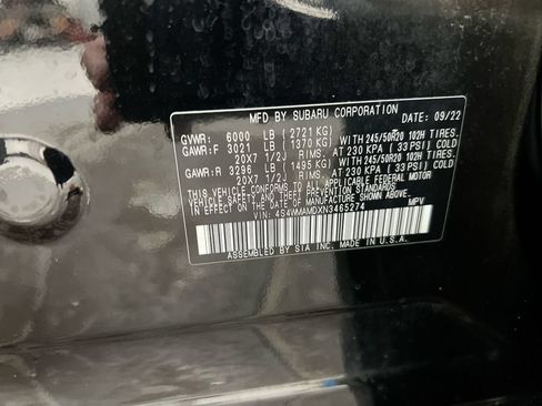 Used 2022 Subaru Ascent Limited AWD/4WD image 28
