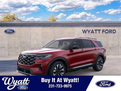 New 2026 Ford Explorer Platinum