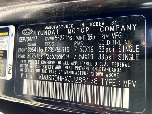 Used 2018 Hyundai Santa Fe Limited AWD/4WD image 21