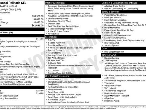 Used 2025 Hyundai Palisade SEL FWD image 4