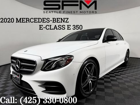 Used 2020 Mercedes-Benz E 350 Sedan image 1