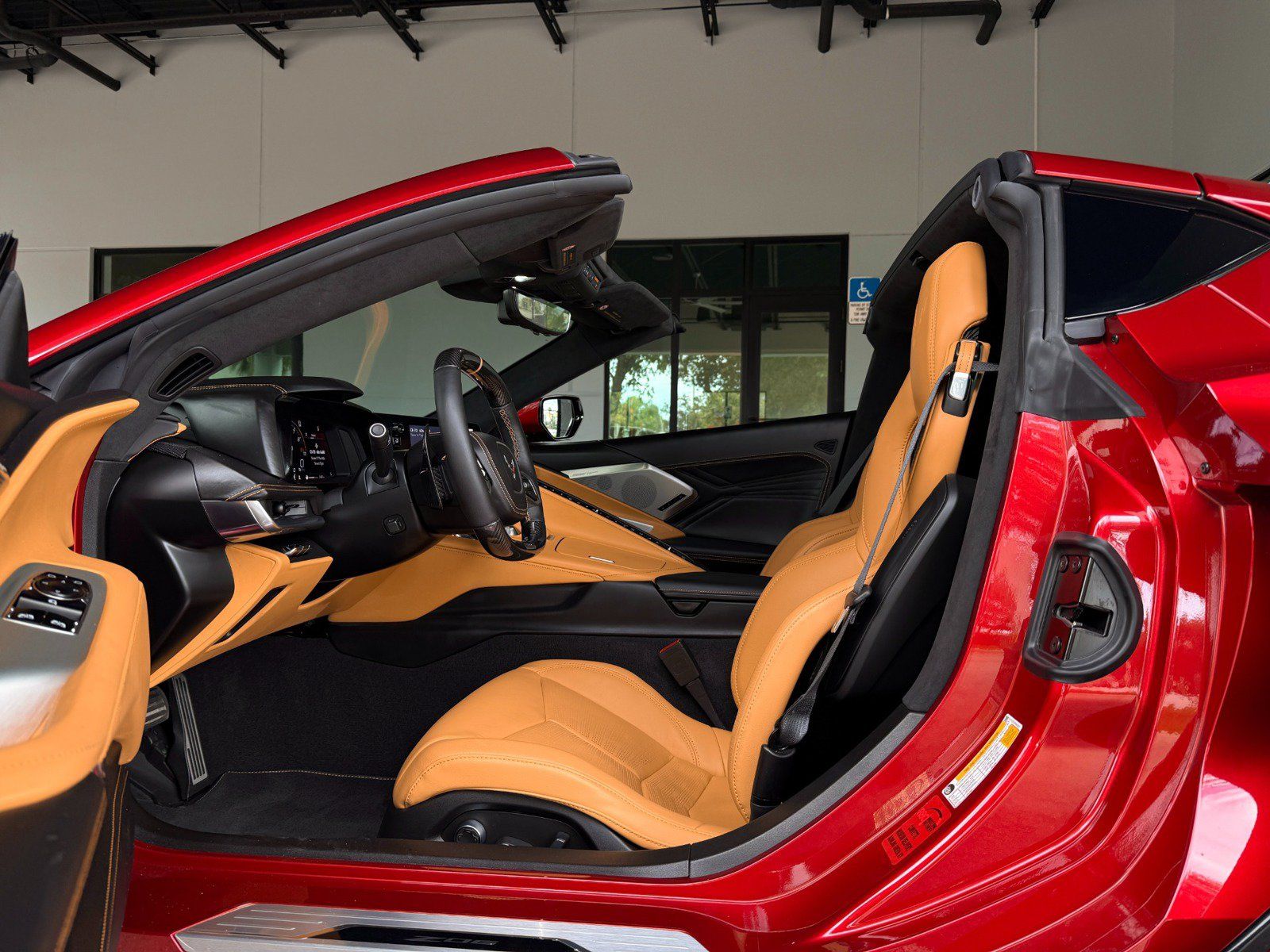 Used 2023 Chevrolet Corvette Z06 w/ Engine Appearance Package RWD image 30