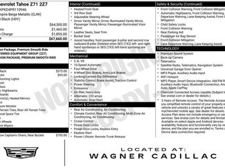 Used 2023 Chevrolet Tahoe Z71 AWD/4WD video 1