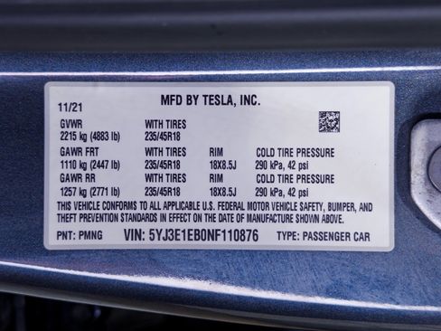 Used 2022 Tesla Model 3 Long Range image 29